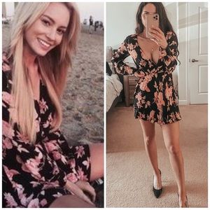 FLYNN SKYE Elle Mini Floral Dress Boho Revolve